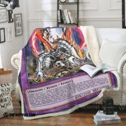 Yu Gi Oh Titaniklad The Ash Dragon Soft Blanket