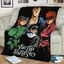 YU YU HAKUSHO RHAPSODY ANIME JAPAN BEST SELLER FLEECE BLANKET GIFT FOR FAN