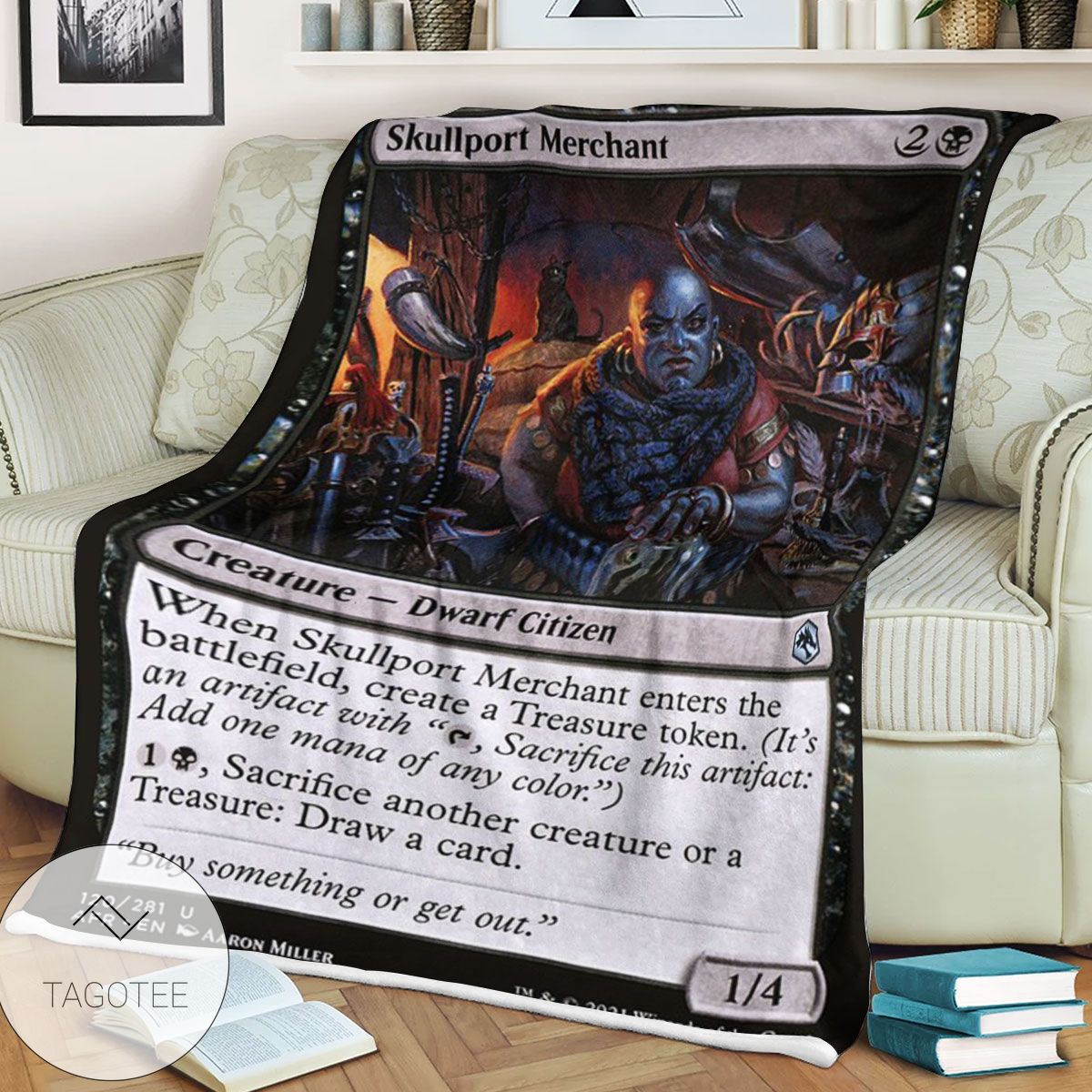 Afr 120 Skullport Merchant Magic The Gathering Mtg Blanket Afr 120 Skullport Merchant Magic The Gathering Mtg Blanket