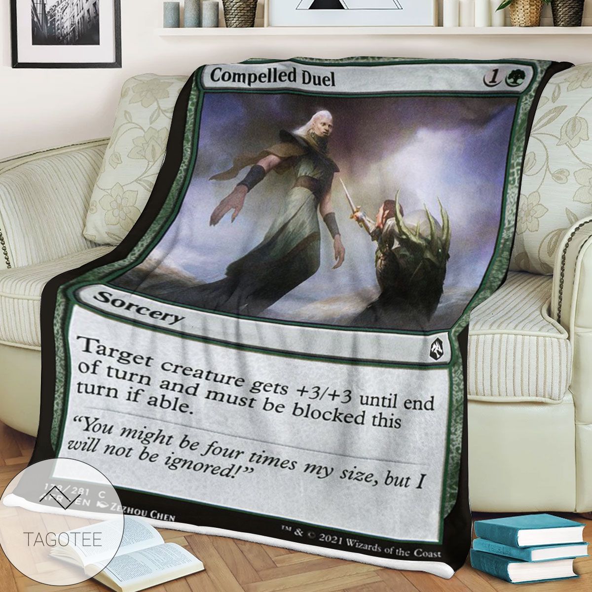 Afr 178 Compelled Duel Magic The Gathering Mtg Blanket Afr 178 Compelled Duel Magic The Gathering Mtg Blanket