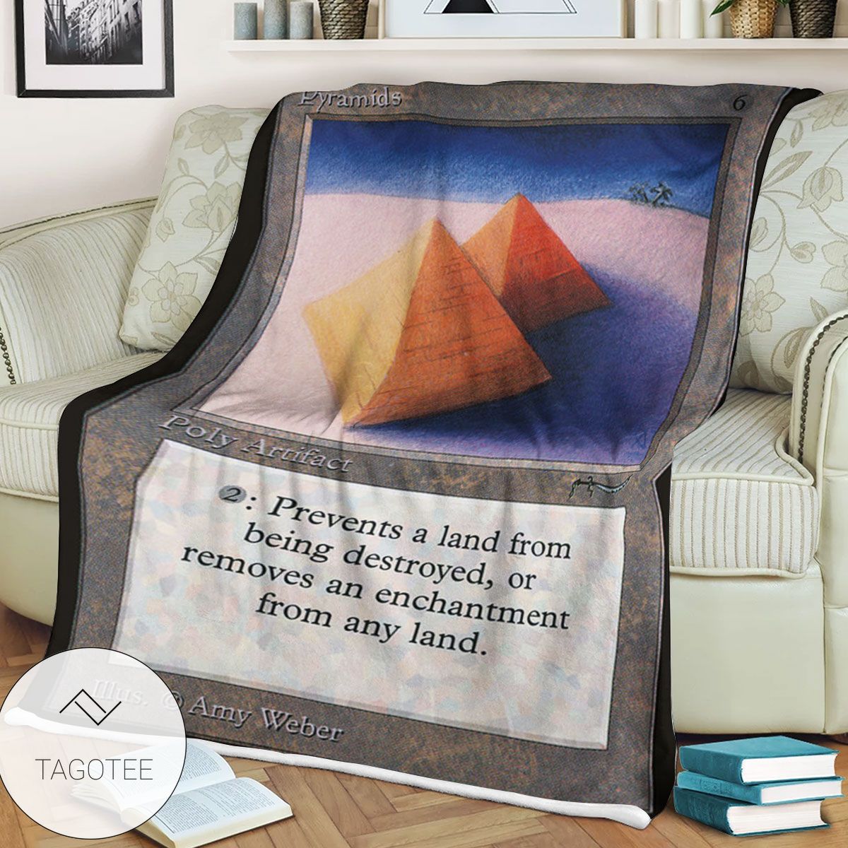 Arn 67 Pyramids Mtg Game Magic The Gathering Blanket Arn 67 Pyramids Mtg Game Magic The Gathering Blanket
