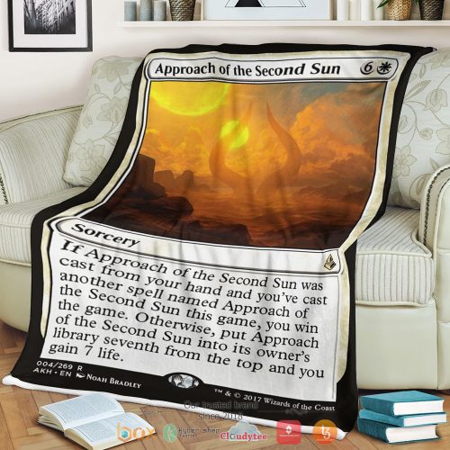 Game Mtg Approach Of The Second Sun Blanket