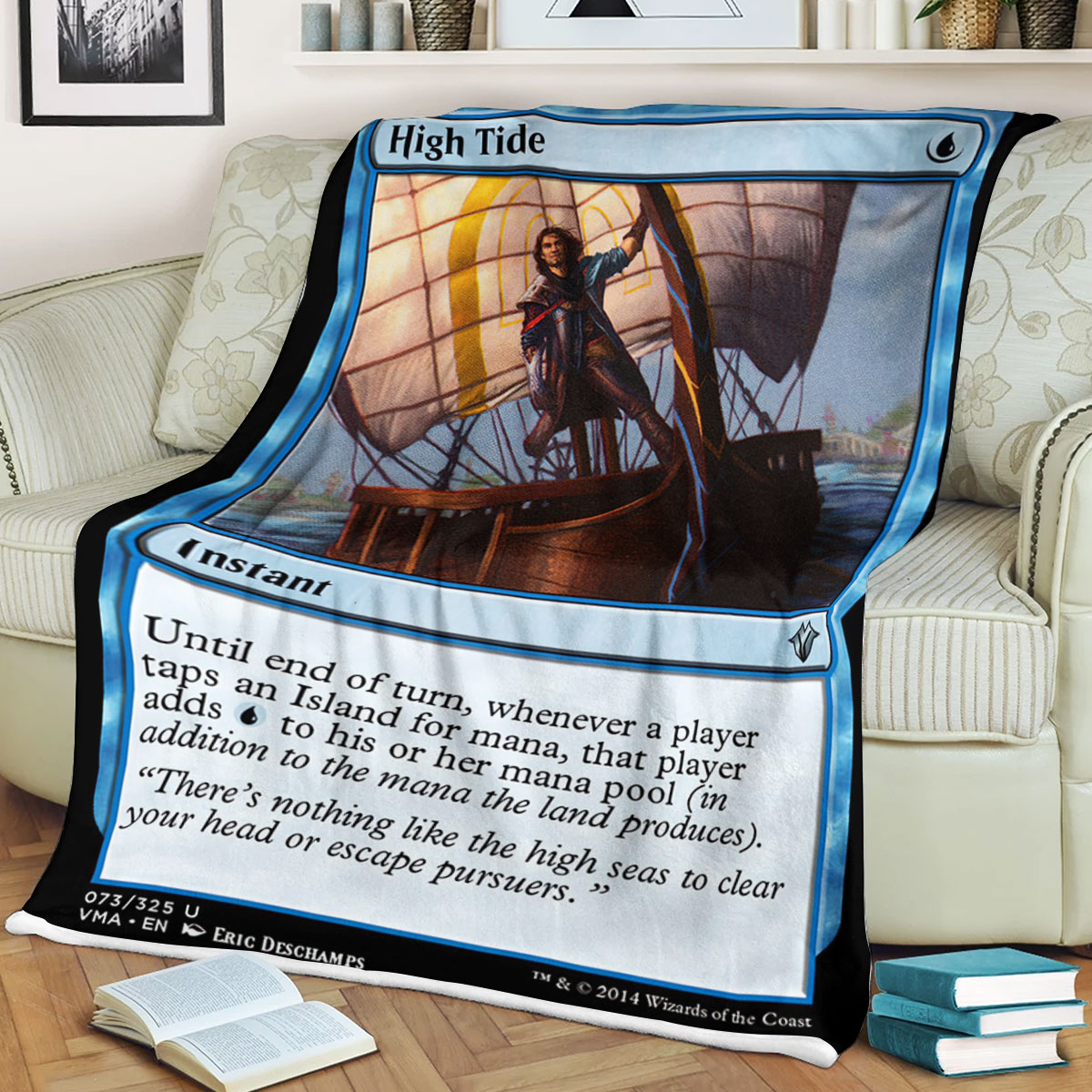 Game Mtg Magic The Gathering High Tide Sherpa Blanket 2 Game Mtg Magic The Gathering High Tide Sherpa Blanket 2