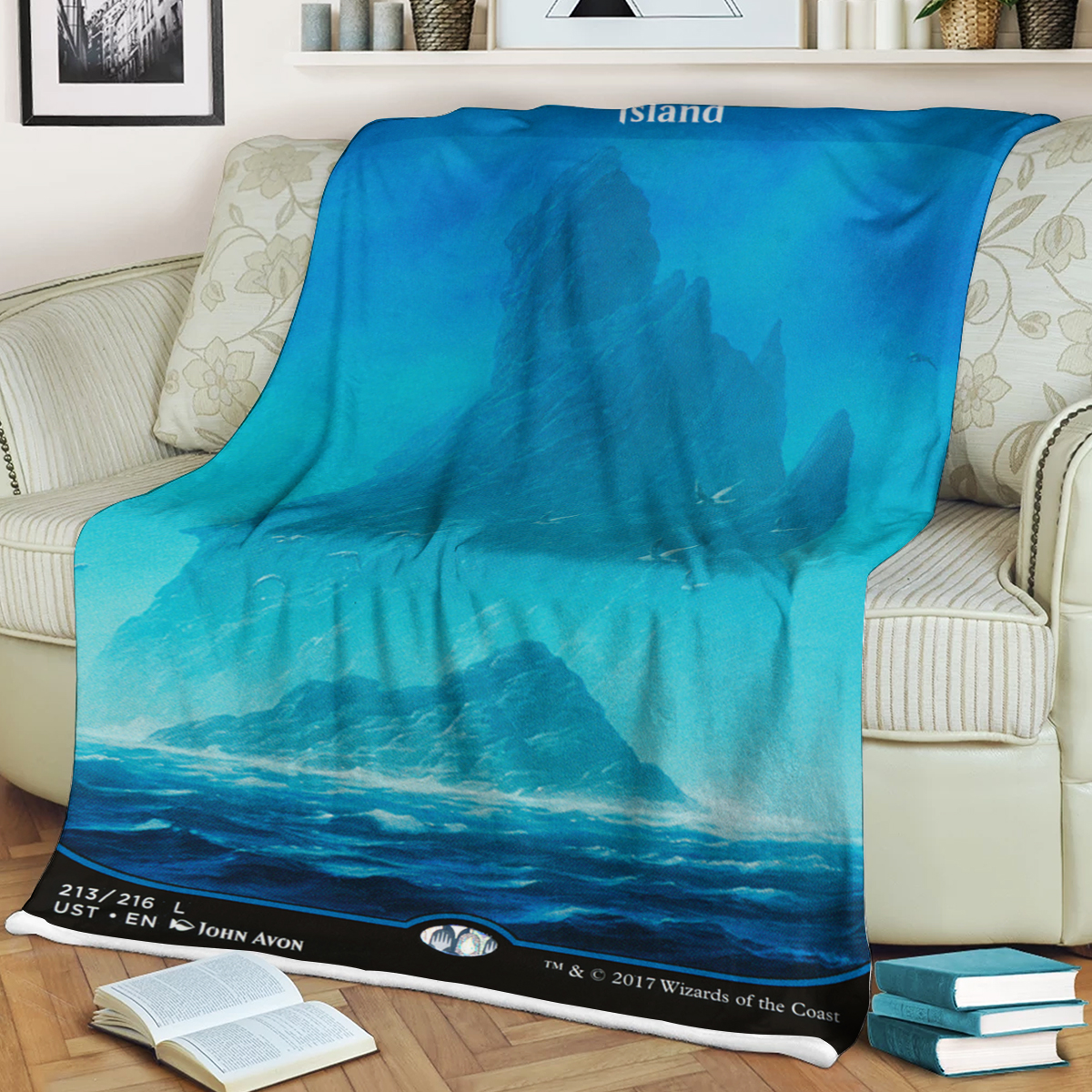 Game Mtg Magic The Gathering Island Sherpa Blanket 2 Game Mtg Magic The Gathering Island Sherpa Blanket 2