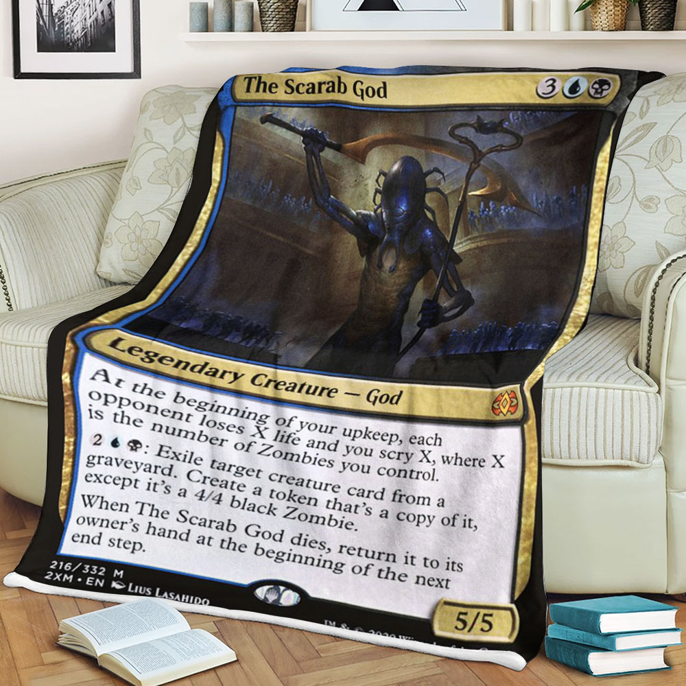 Magic The Gathering 2Xm 216 The Scarab God Blanket Magic The Gathering 2Xm 216 The Scarab God Blanket