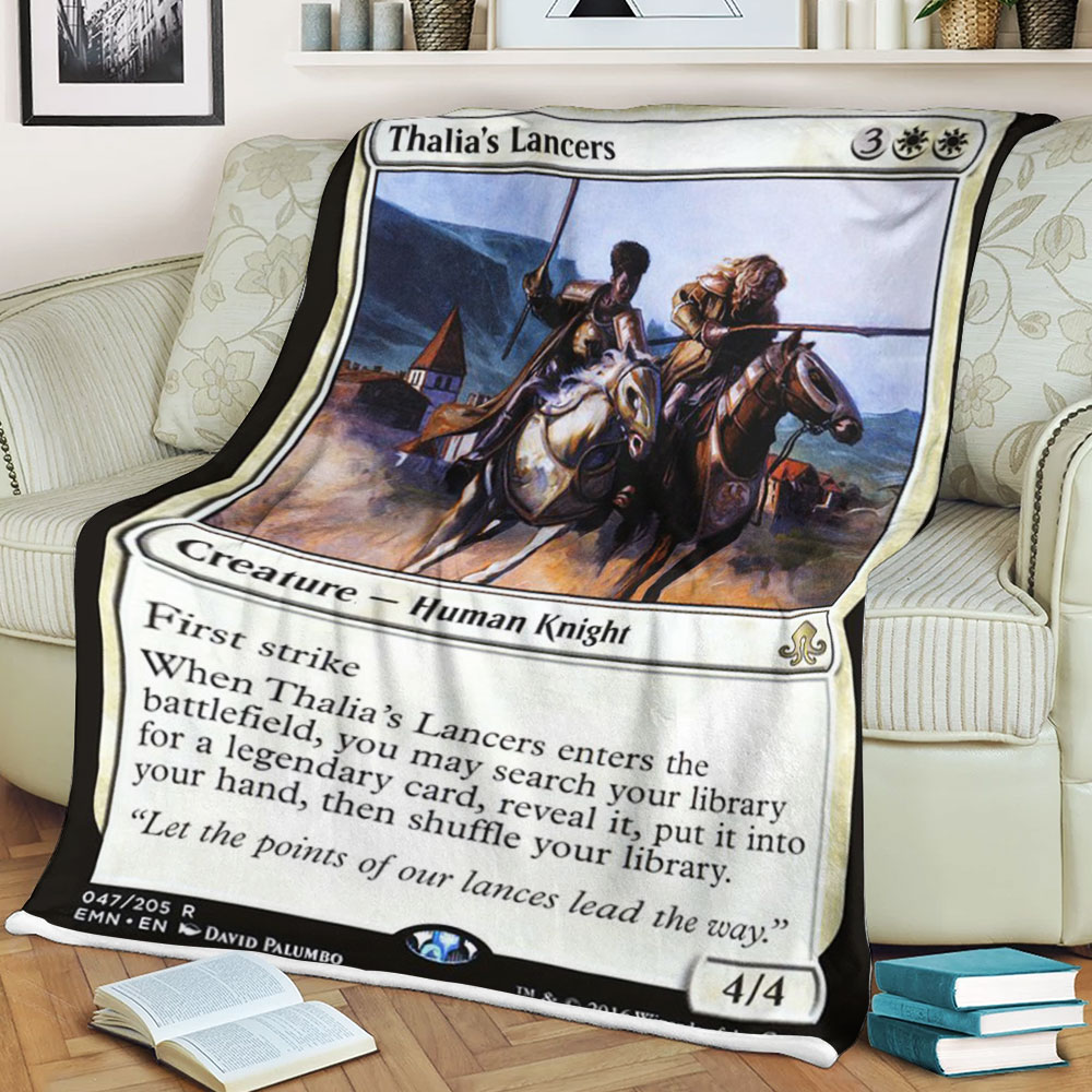 Magic The Gathering Emn 47 Thalia S Lancers Blanket Magic The Gathering Emn 47 Thalia S Lancers Blanket
