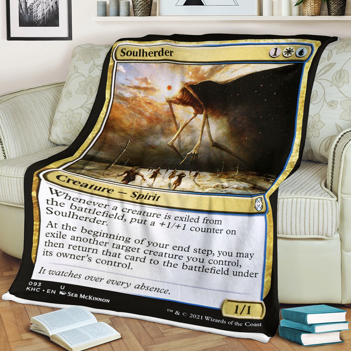 Magic The Gathering Soulherder Sherpa Blanket Magic The Gathering Soulherder Sherpa Blanket