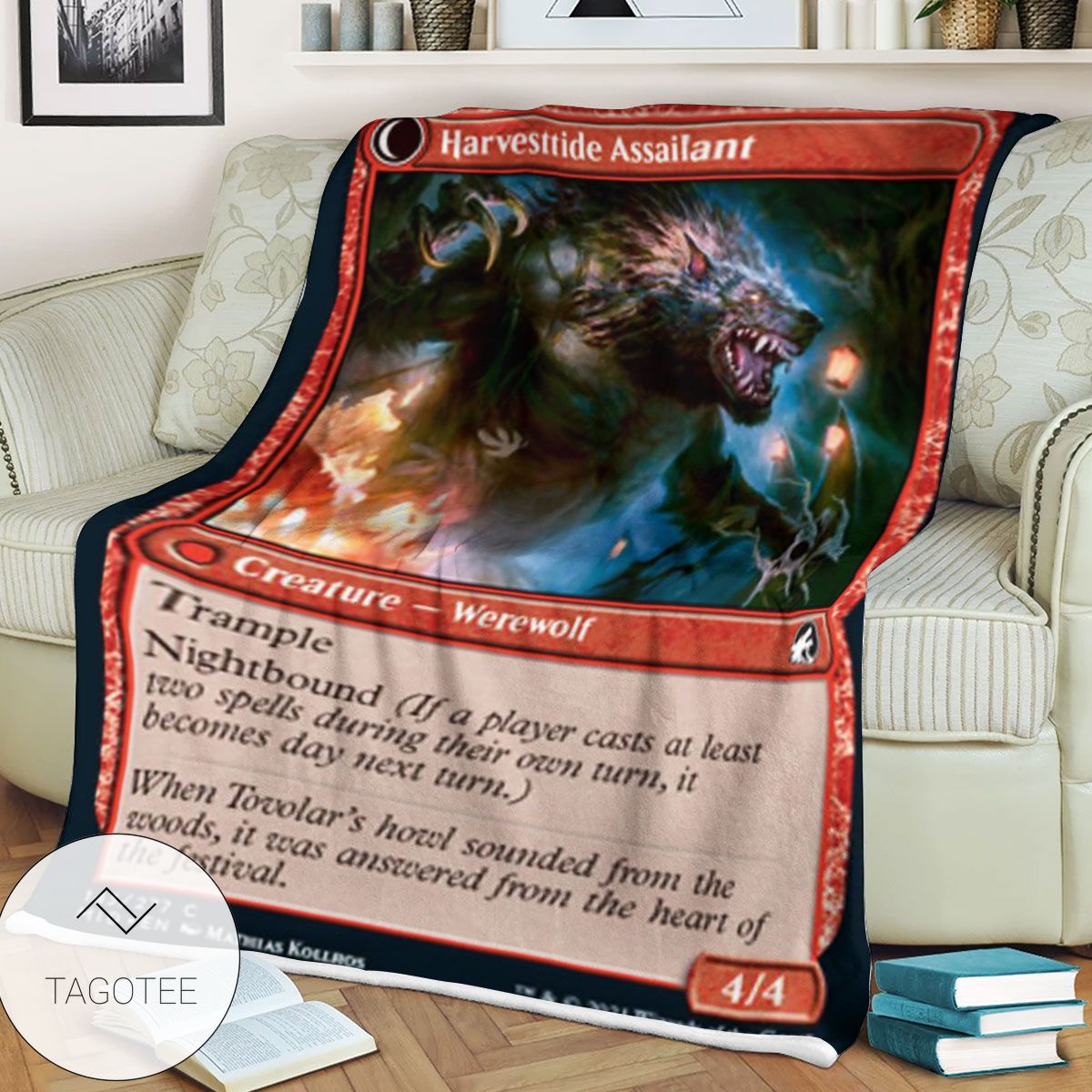 Mid 143 Harvesttide Assailant Mtg Game Magic The Gathering Blanket Mid 143 Harvesttide Assailant Mtg Game Magic The Gathering Blanket