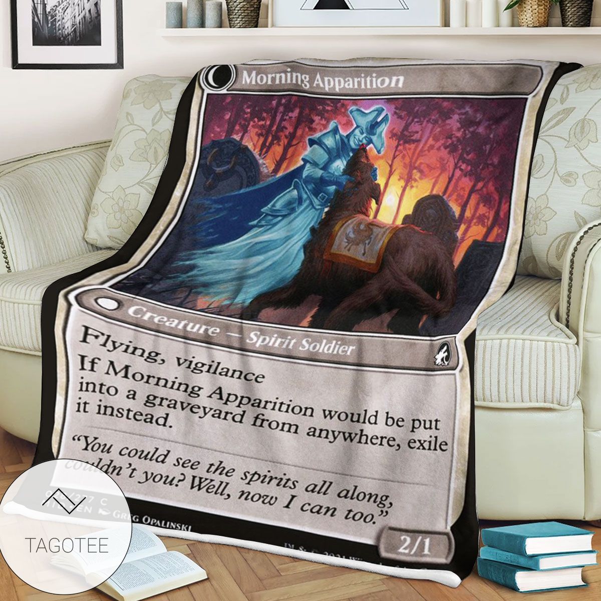 Mid 28 Morning Apparition Mtg Game Magic The Gathering Blanket Mid 28 Morning Apparition Mtg Game Magic The Gathering Blanket