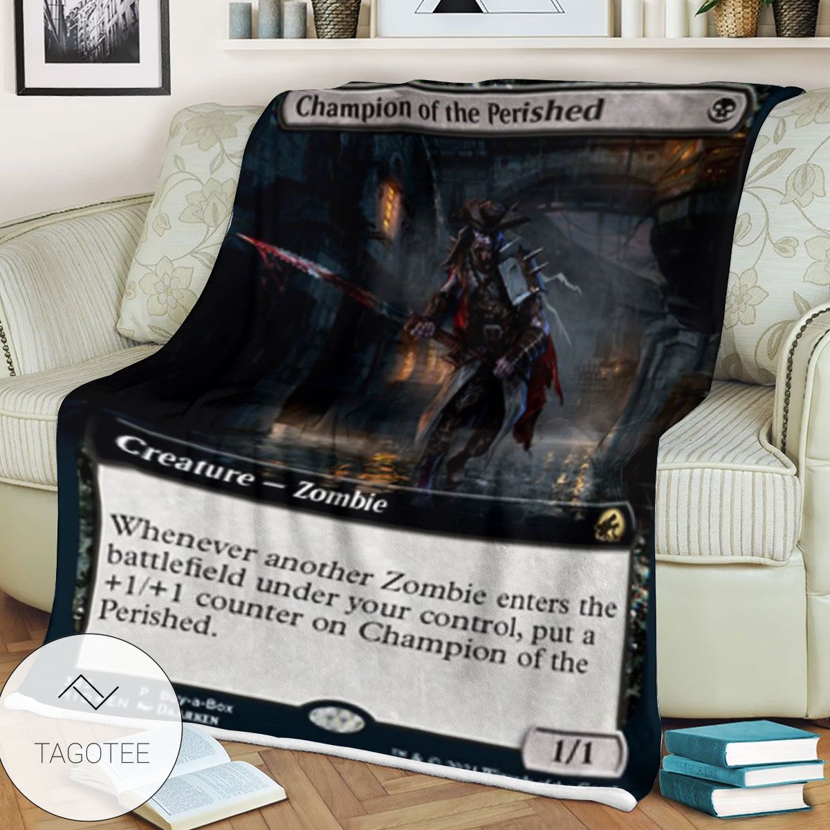 Mid 385 Champion Of The Perished Mtg Game Magic The Gathering Blanket Mid 385 Champion Of The Perished Mtg Game Magic The Gathering Blanket