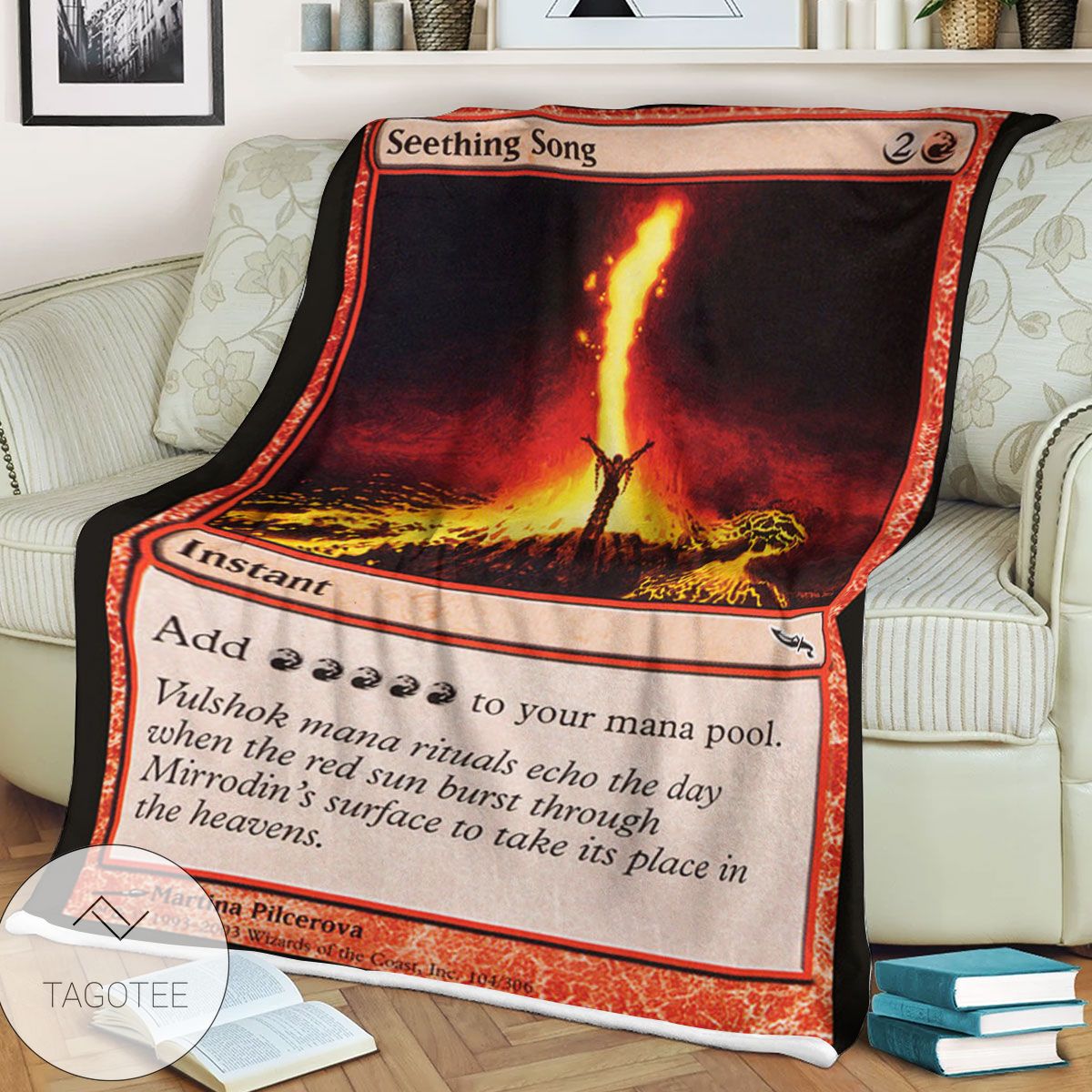 Mrd 104 Seething Song Magic The Gathering Mtg Blanket Mrd 104 Seething Song Magic The Gathering Mtg Blanket