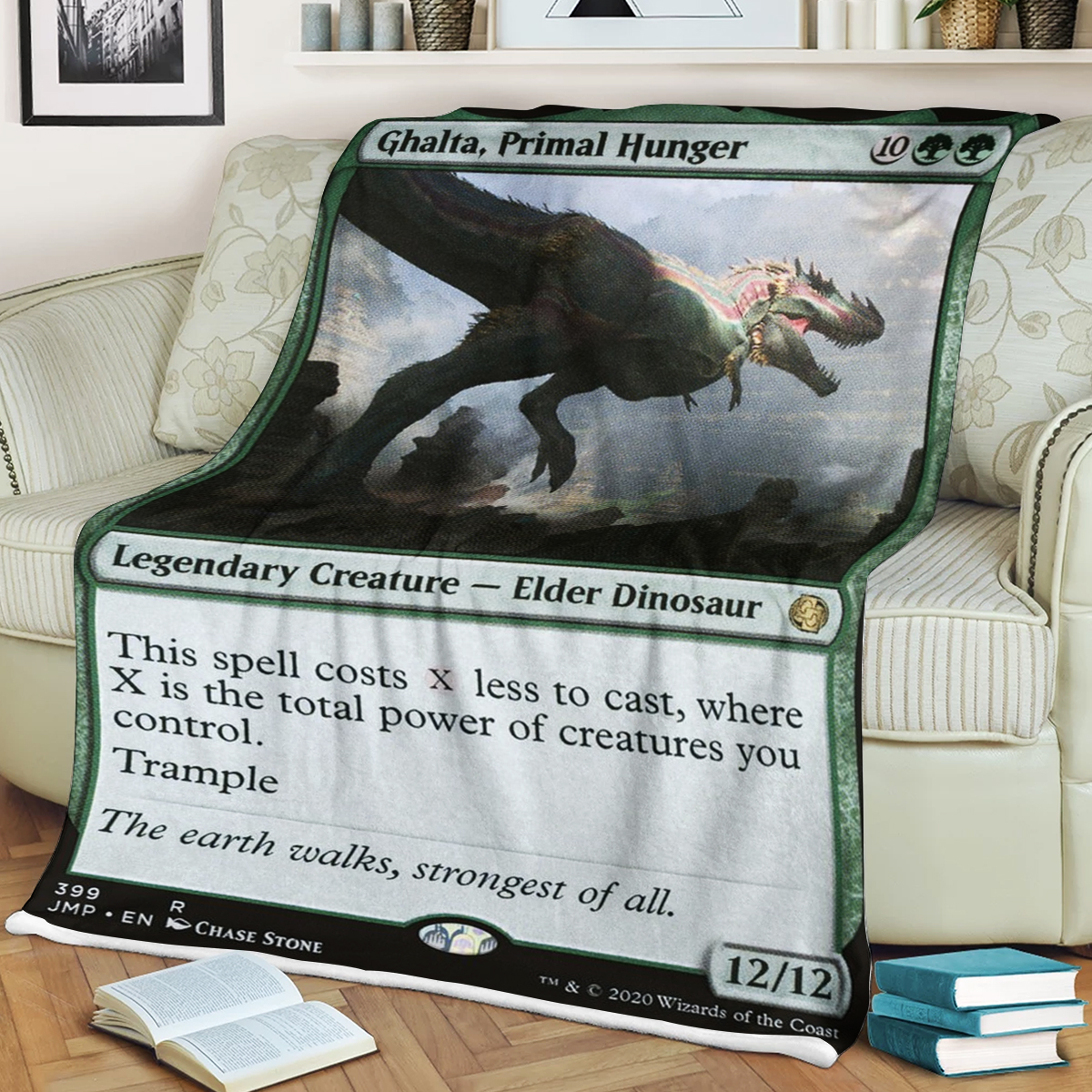 Mtg Magic The Gathering Ghalta Primal Hunger Blanket Mtg Magic The Gathering Ghalta Primal Hunger Blanket