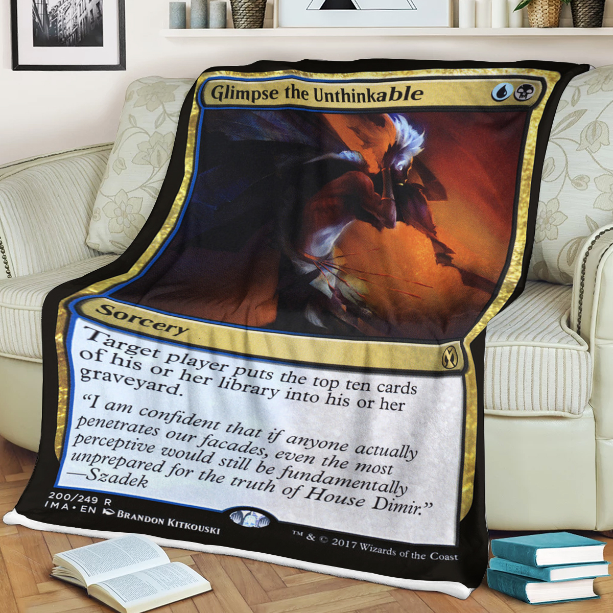 Mtg Magic The Gathering Glimpse The Unthinkable Blanket Mtg Magic The Gathering Glimpse The Unthinkable Blanket