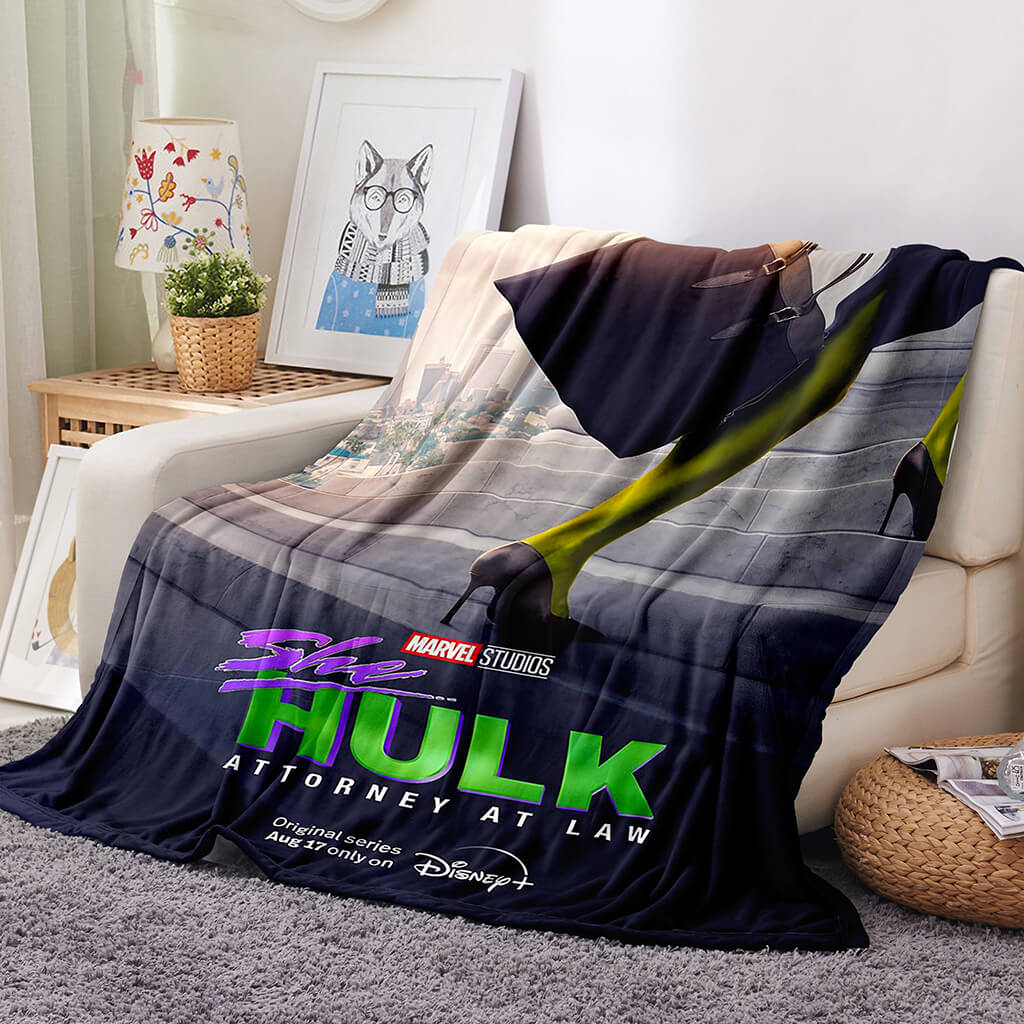 She Hulk Blanket 768 She Hulk Blanket 768