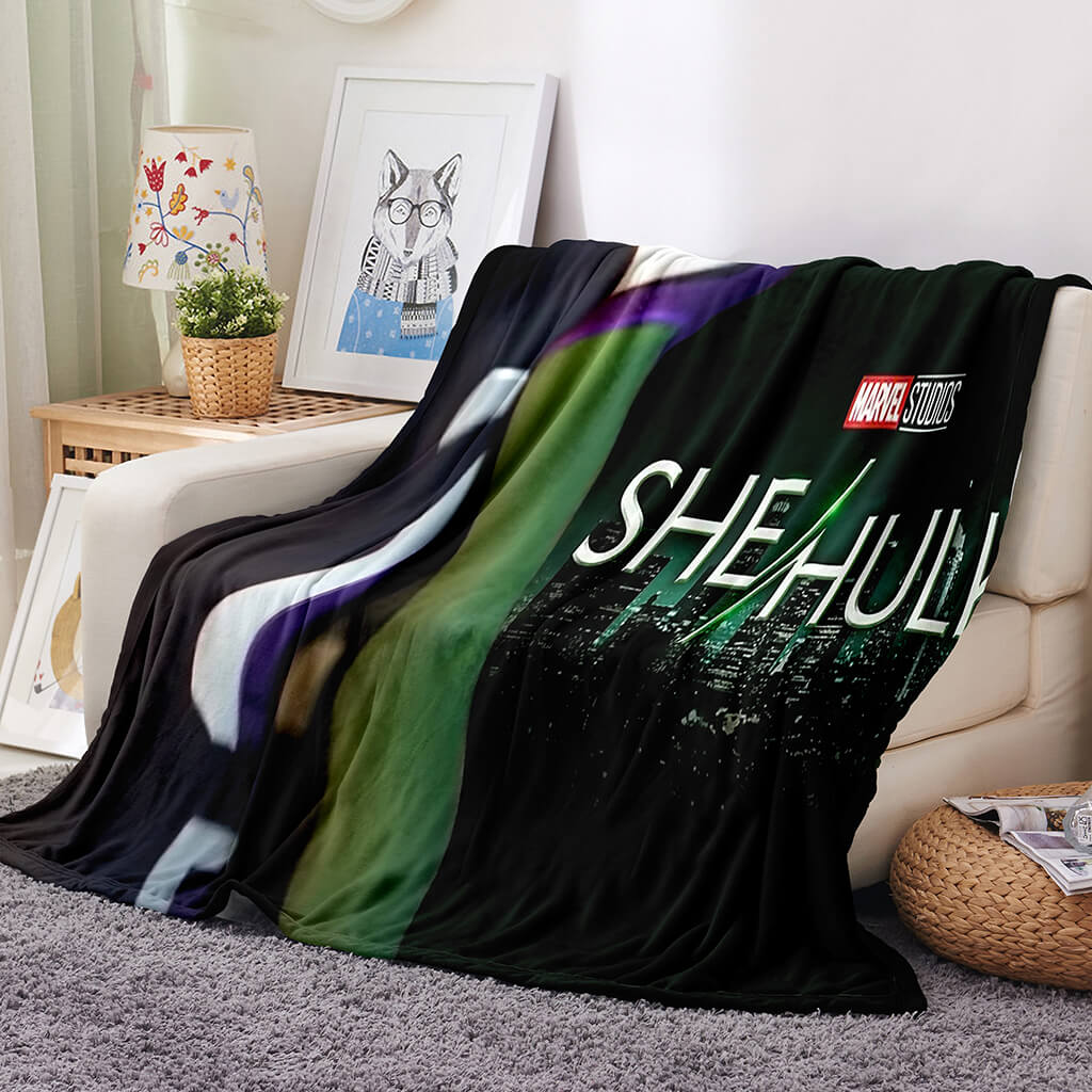 She Hulk Blanket 588 She Hulk Blanket 588