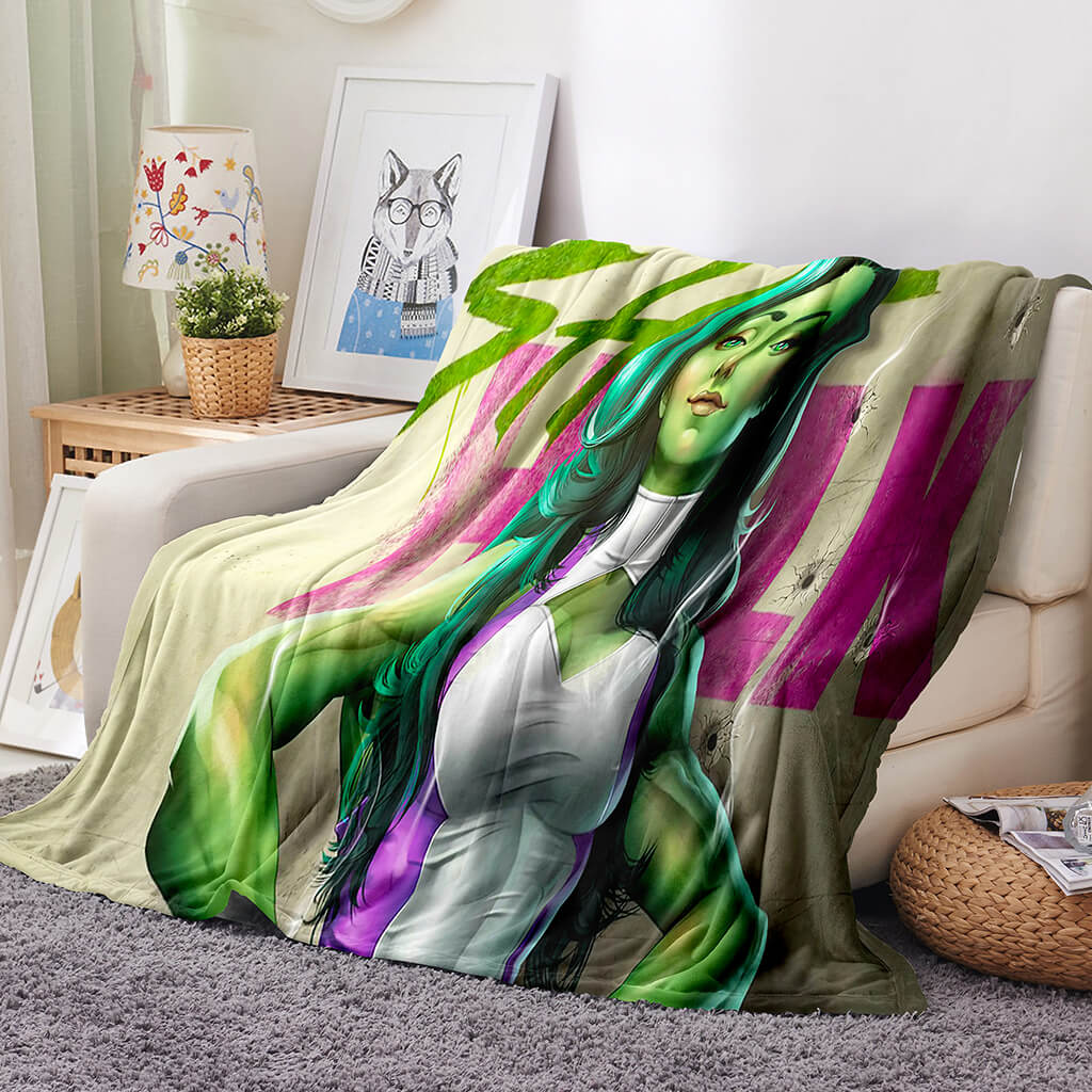 She Hulk Blanket 926 She Hulk Blanket 926