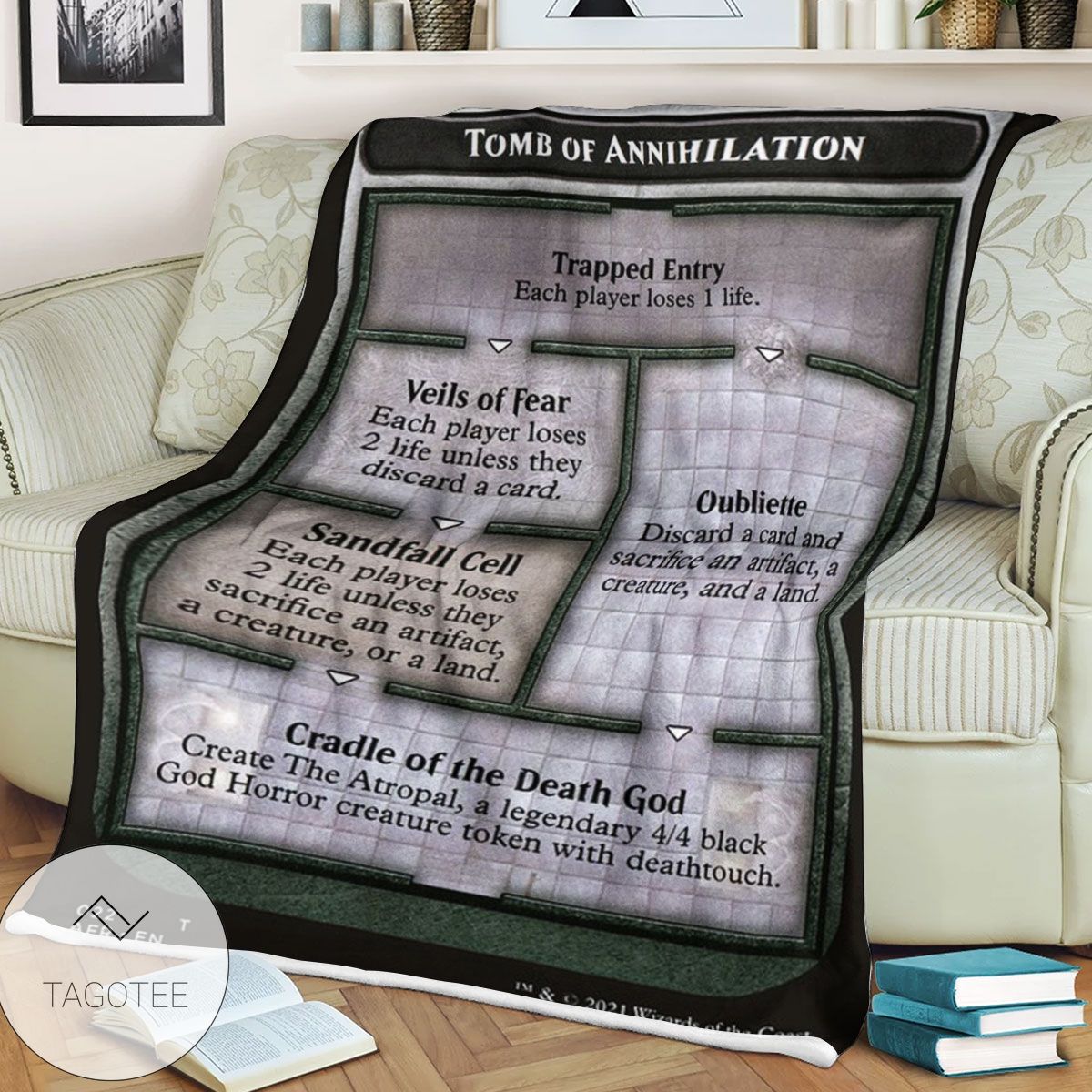 Tafr 22 Tomb Of Annihilation Magic The Gathering Mtg Blanket Tafr 22 Tomb Of Annihilation Magic The Gathering Mtg Blanket