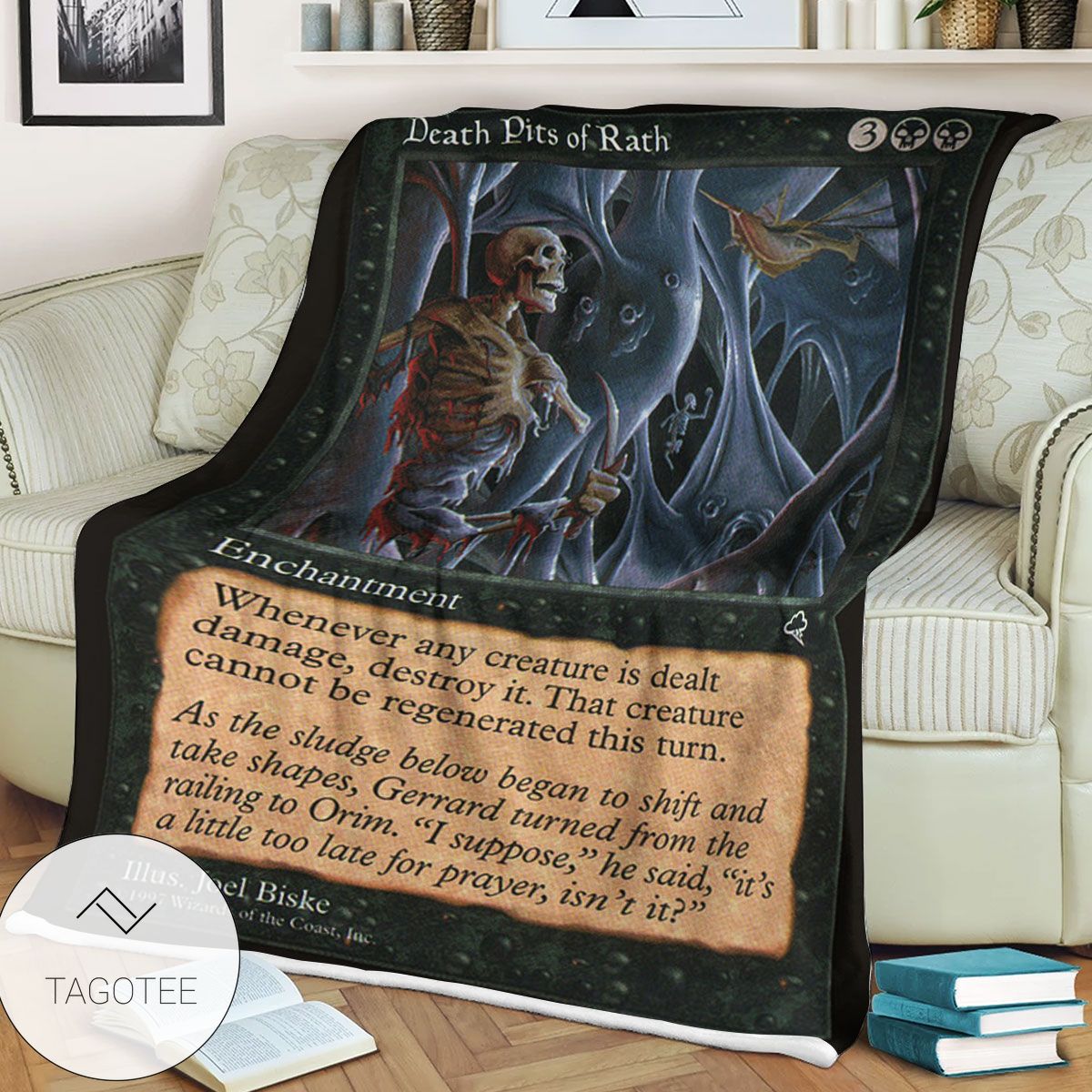 Tempest Tmp 127 Death Pits Of Rath Mtg Blanket Tagotee Tempest Tmp 127 Death Pits Of Rath Mtg Blanket Tagotee
